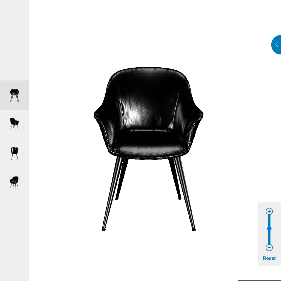 3D product viewer preview