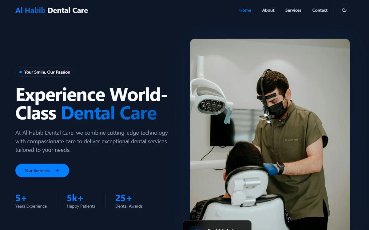 Al-Habib Dental Care app preview
