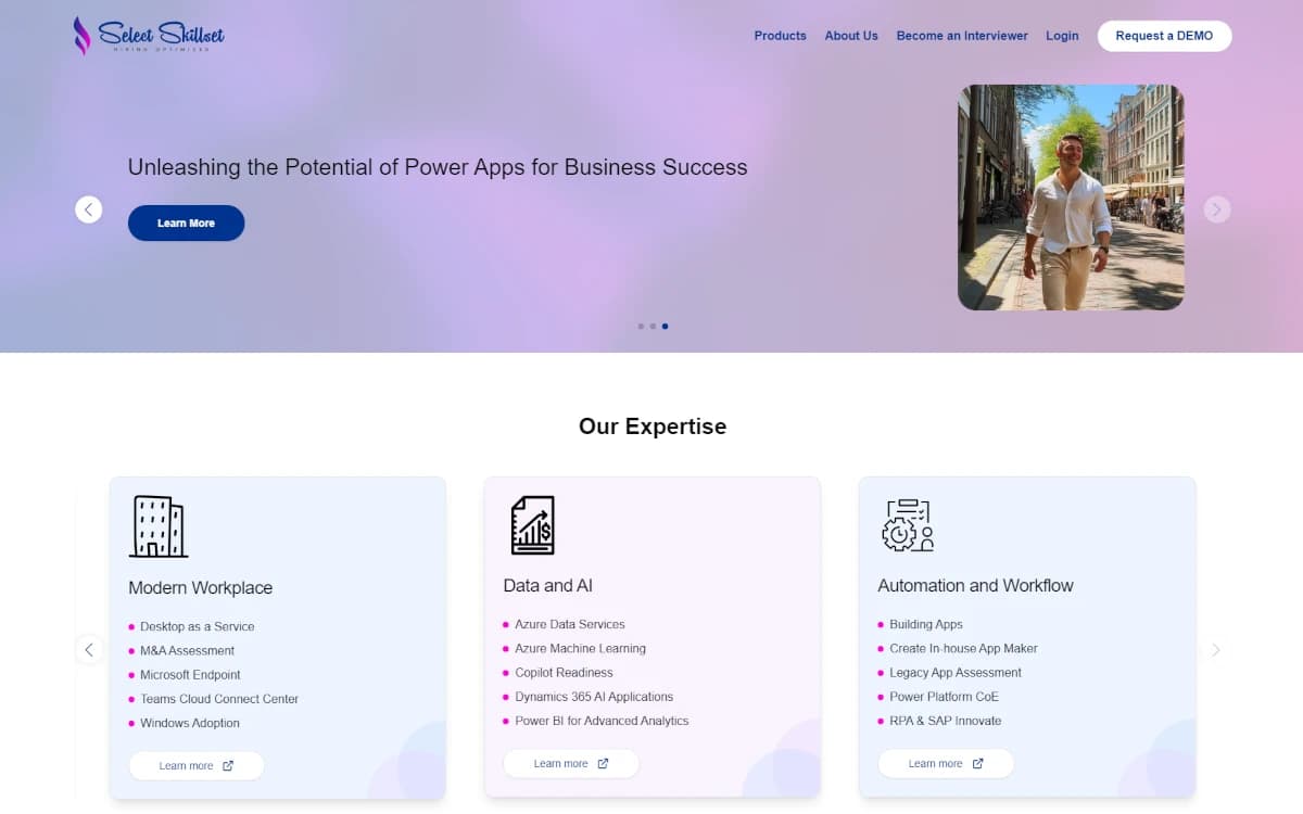 Select Skillset preview